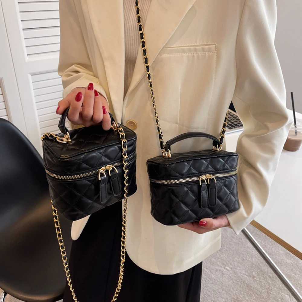 Luxury Bags Sling - Tas Selempang Wanita Kotak Mini Mewah,