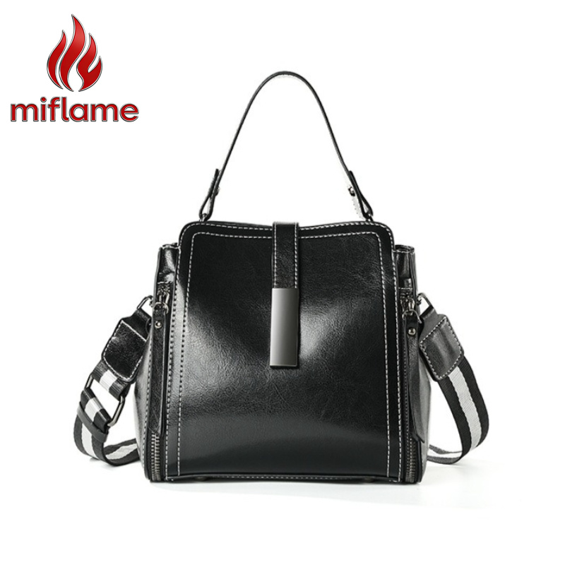 Quiet Luxury Bags Crossbody - Tas Selempang Kulit Asli untuk Wanita,