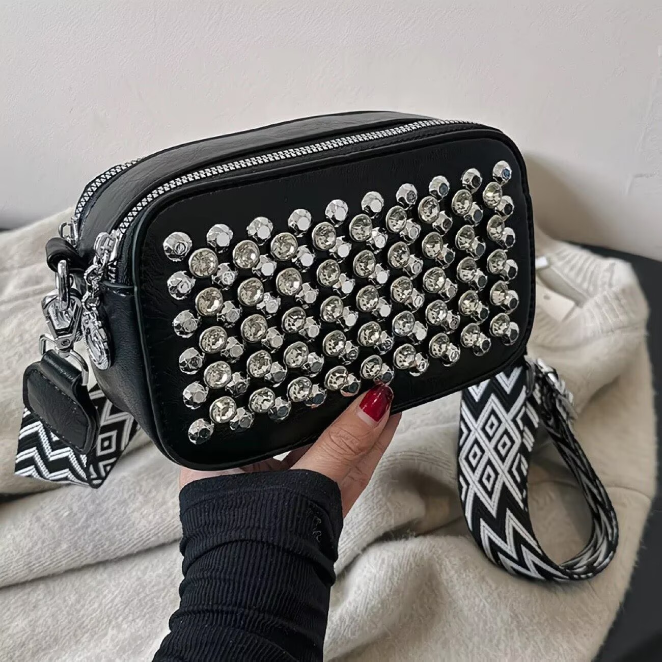 Luxury Y2K Bags - Tas Tangan Berlian Wanita Eropa Tas