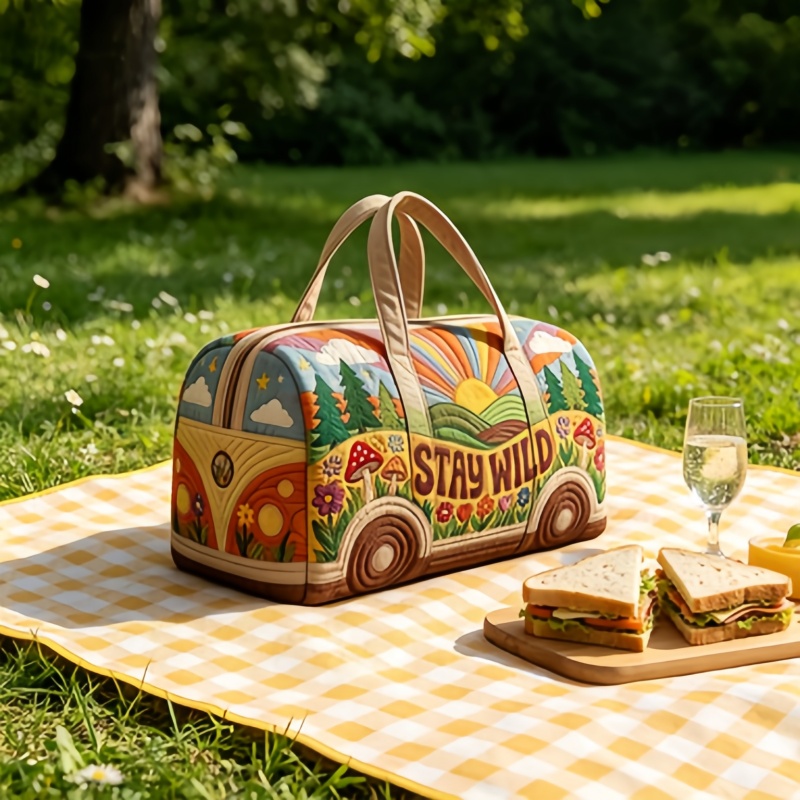 Weekender Bag Duffle - 1 buah Tas Travel Hippie 