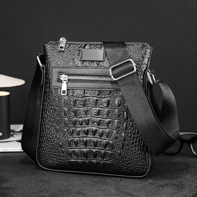 Luxury Bags Sling - Tas Selempang Pria Kulit Buaya Tas