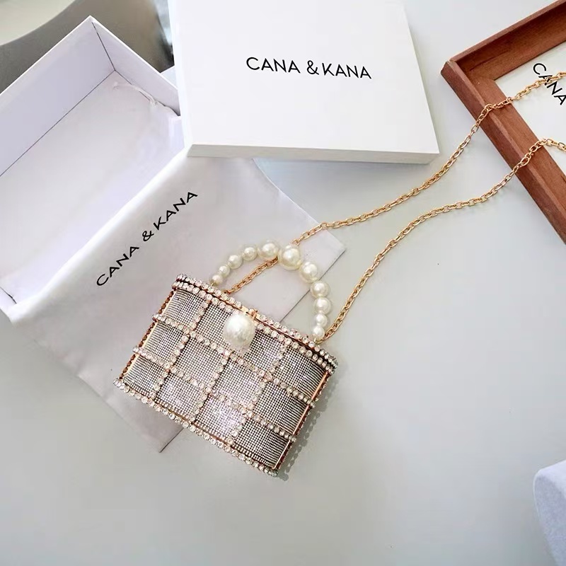 Luxury Bags Gold - Tas Tangan Wanita Berkilau Berkualitas Tinggi,