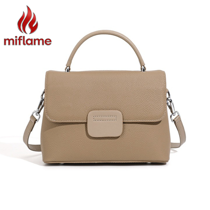 Quiet Luxury Bags Crossbody - Tas Selempang Kulit Asli untuk Wanita,