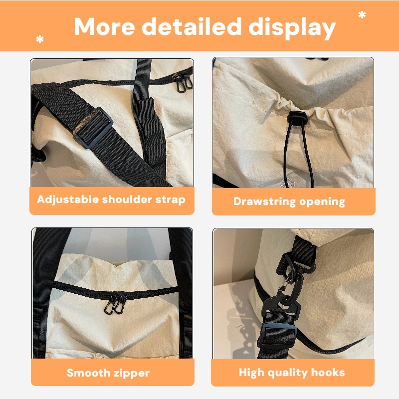 Tas Duffel Perjalanan Kapasita - Weekender Bag Duffle ulasan dan harga