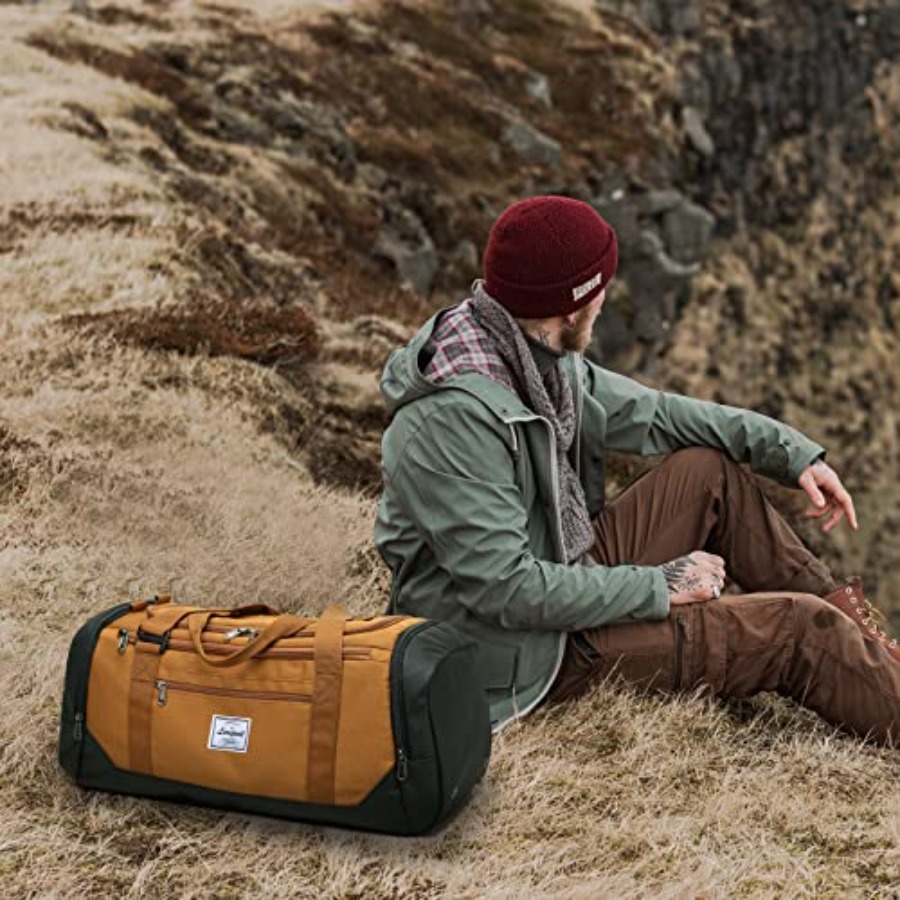 Tas Duffel Travel untuk pria 4 - Weekender Bag Duffle ulasan dan harga