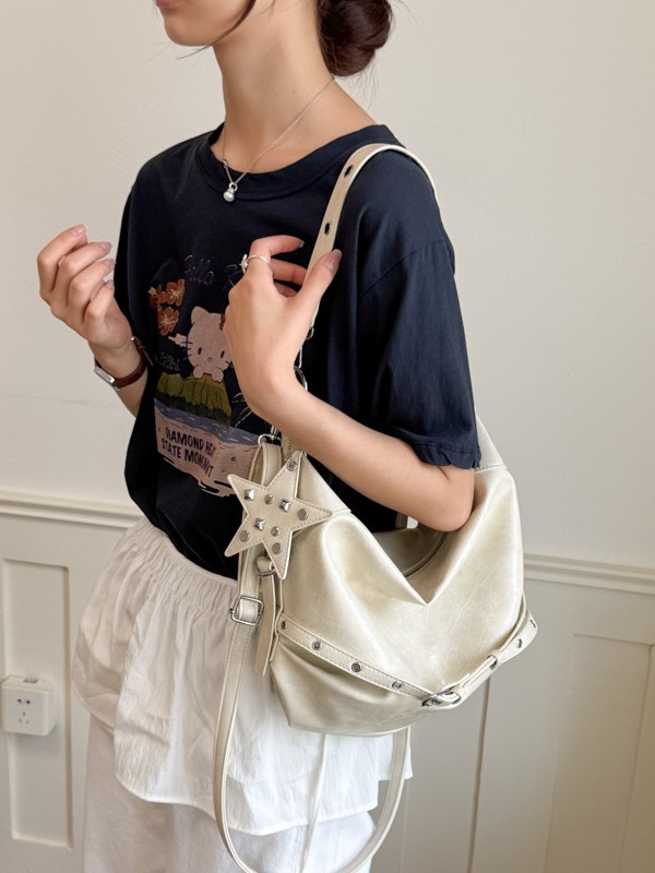 Tas Hobo Gaya Korea Wanita Y2k - Luxury Y2K Bags ulasan dan harga