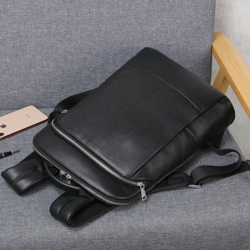 Ransel kulit asli pria, 100% t - Briefcase Leather Slim ulasan dan harga