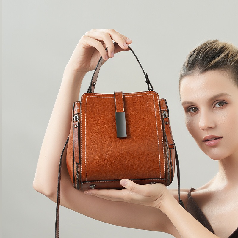 Tas Selempang Kulit Asli untuk - Quiet Luxury Bags Crossbody ulasan dan harga