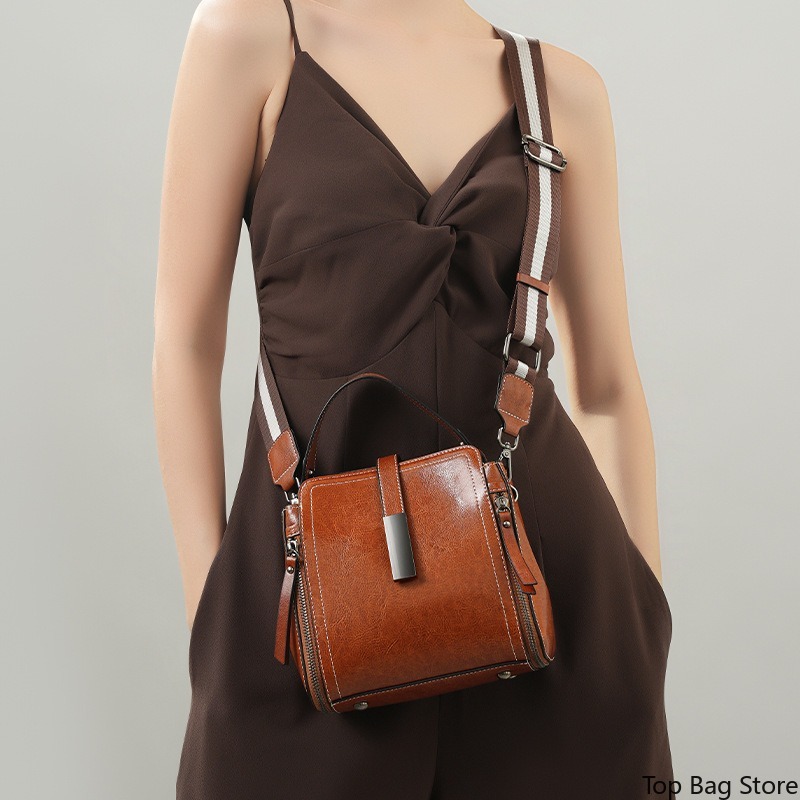 Tas Selempang Kulit Asli untuk - Quiet Luxury Bags Crossbody ulasan dan harga