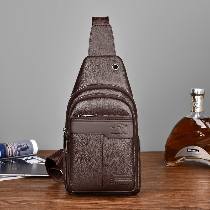 Tas selempang kulit pria, tas  - Luxury Bags Sling ulasan dan harga