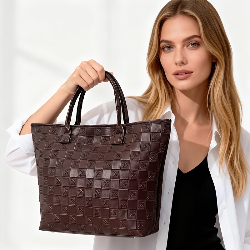 Tas Tote Wanita Motif Quilted  - Luxury Bags Vintage ulasan dan harga