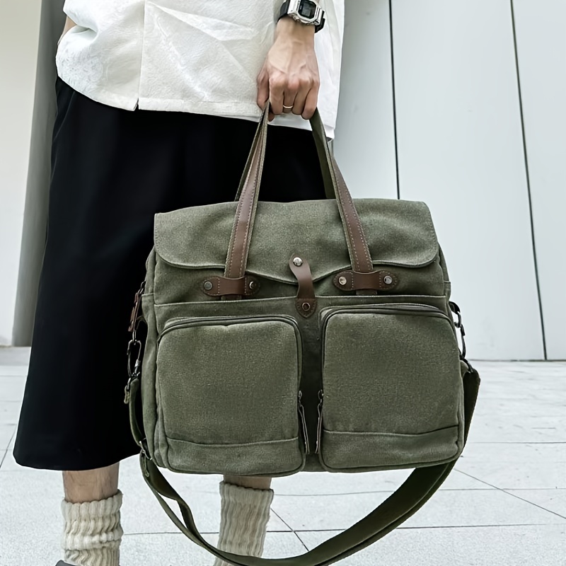 1 Buah Tas Selempang Kerja Kan - Canvas Tote Designer ulasan dan harga