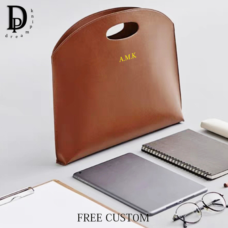 Tas Laptop inisial kustom desa - Briefcase Leather Slim ulasan dan harga