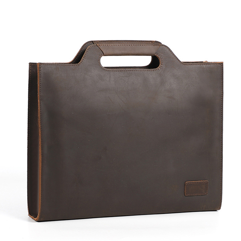 Newsbirds Tas Kantor Hitam Kul - Briefcase Leather Slim ulasan dan harga