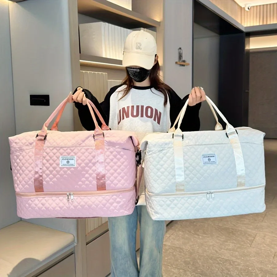 Set 2 Buah Tas Ransel Travel K - Weekender Bag Duffle ulasan dan harga