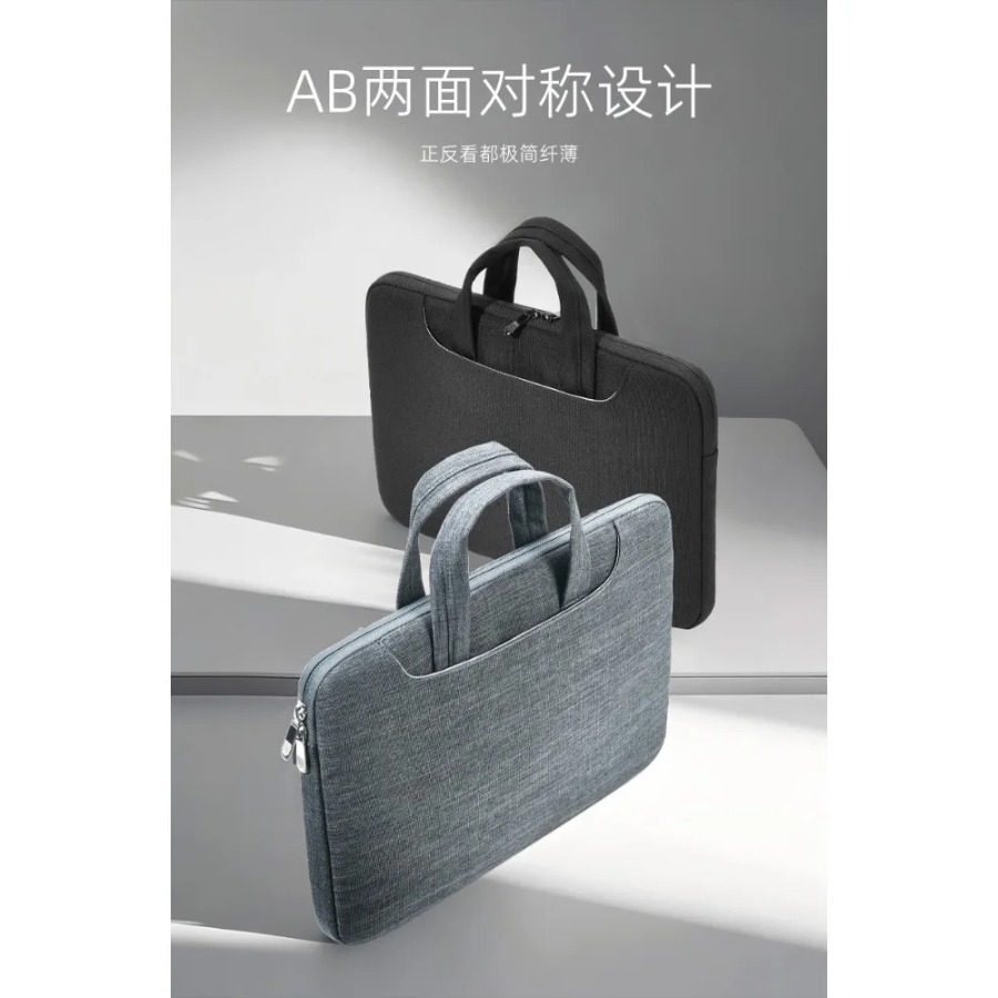 Tas Pelindung Laptop Premium R - Briefcase Leather Slim ulasan dan harga