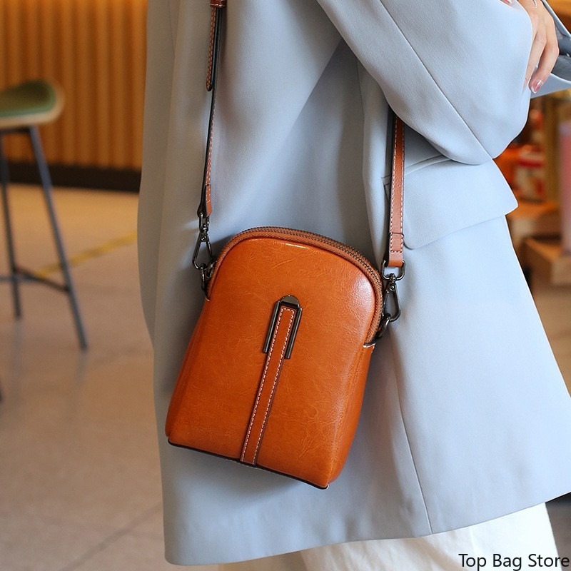 Tas Selempang Kulit Asli untuk - Quiet Luxury Bags Crossbody ulasan dan harga