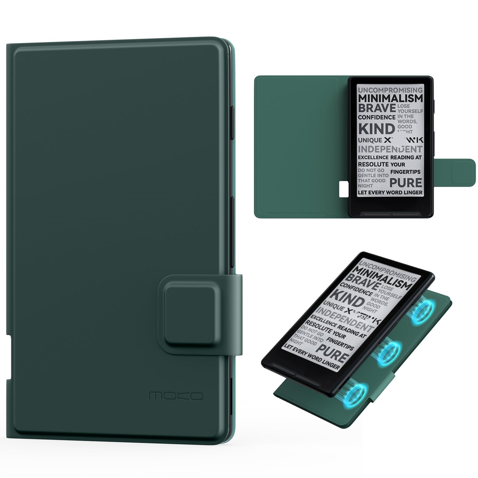 Casing Magnetik MoKo untuk X4  - Briefcase Leather Slim ulasan dan harga