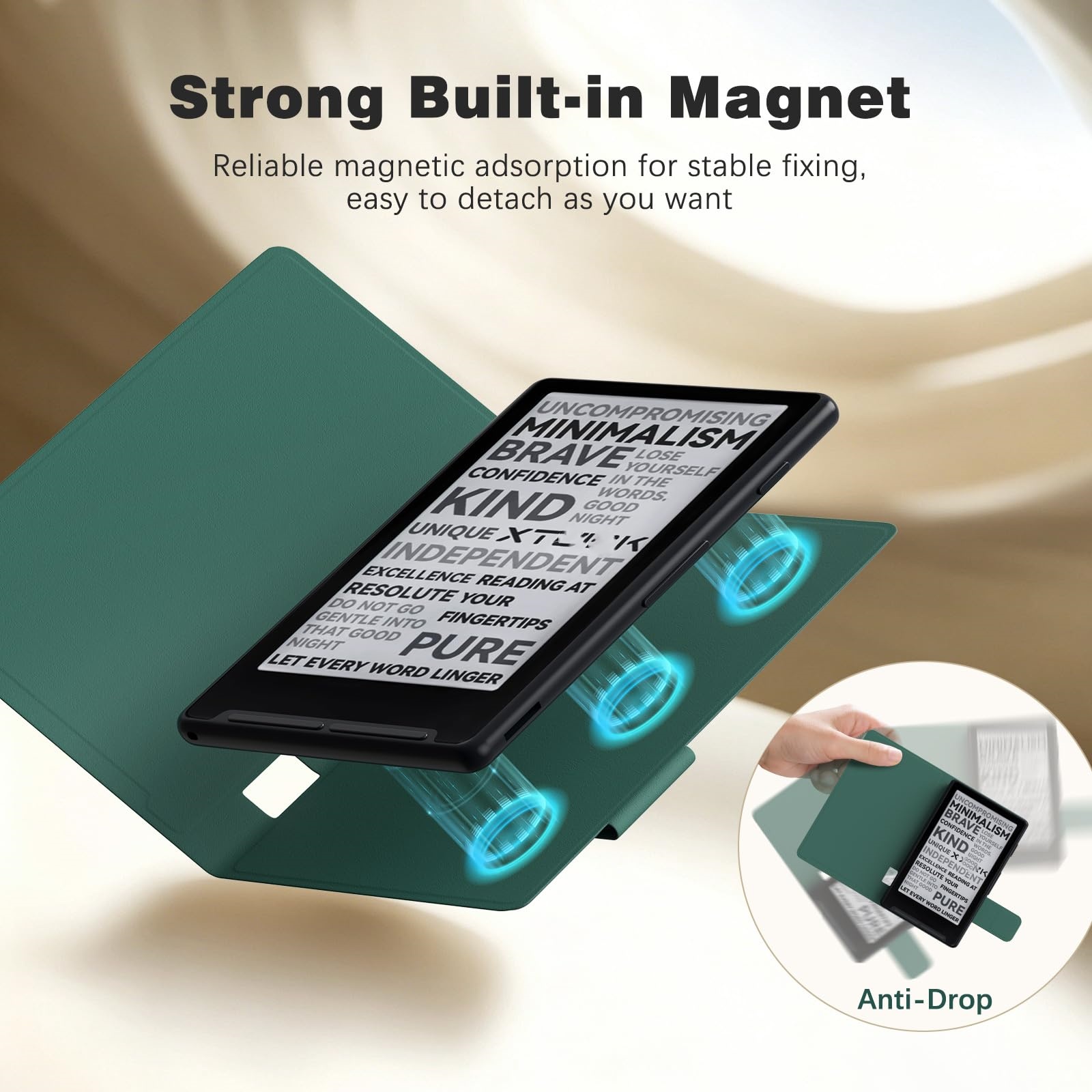 Casing Magnetik MoKo untuk X4  - Briefcase Leather Slim ulasan dan harga
